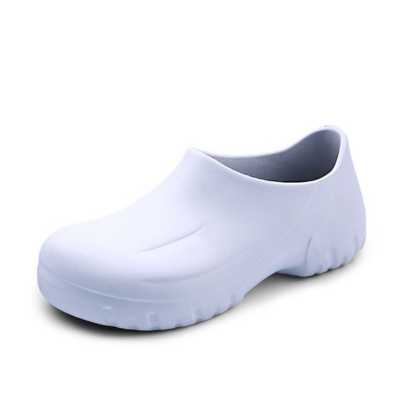 Oil And Waterproof Work Shoes Workshop Canteen Safety Work Shoes Eva Chef Non-slip Shoes_vogvips.com