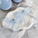 Ins Blue Mesh Bow Crystal Beaded Shoe Buckle Fashionable All Match Shoe Pendant Shoe Flower Shoe Buckle Shoe Decoration Female_vogvips.com