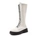 35-43 Large Size Shoes 41 Fat Feet Thick Sole Knight Women's Over-the-Knee Korean Style Autumn High Boots 42_vogvips.com