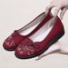 Old Beijing-style Cloth Women, Comfortable Soft Middle-aged And Elderly, Non-slip, Wear-resistant, Breathable Single_vogvips.com
