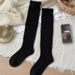 Voyage Boots Fashion Cotton Socks For Women, Knitted Retro Gray Slouchy Heavy-duty Long Tube Autumn Winter Embossed Hollow Warm_vogvips.com