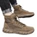 Summer Anti-slip Wear-resistant Work Safety Canvas Boots For Men, Spring And Autumn Outdoor Sports Climbing Martin Boots._vogvips.com