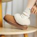 Hot-Selling New Year Short Tube Snow Boots For Women With Wool Mouth, Sheepskin Integrated, Fleece-Lined, Thickened,_vogvips.com