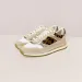 Okimoz Beige Suede Leopard Print Retro Sneakers For Women Myxczx66_vogvips.com