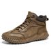 Men's Cotton Shoes Winter Fleece Warm Men's Shoes High-Top Thick Soles Non-Slip Outdoor Casual Shoes Large Size 45-46 Fl_vogvips.com