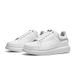 All-White Platform Sneakers With Silver Accents: A Fusion Of Minimalist Elegance And Street Style"_vogvips.com