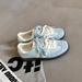 Women's Flat-soled German Training Shoes, New Autumn 2024 Model, Versatile And Trendy, Casual Sports Sneakers, Comfortable White Sneakers_vogvips.com