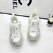 Women's Fashion Thick Sole Platform Sneakers With Rhinestones, Breathable Mesh Casual Shoes For Comfort And Style Sports Casual Shoes, Chunky Sneakers_vogvips.com