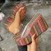 thick-soled Round-toe Transparent One-strap And Style Summer New Colorful_vogvips.com
