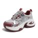 2025 Spring Thick-Soled Dad For Women New Mesh Breathable Fashion Silver Height-Increasing Casual Sneakers Trendy Shoes_vogvips.com