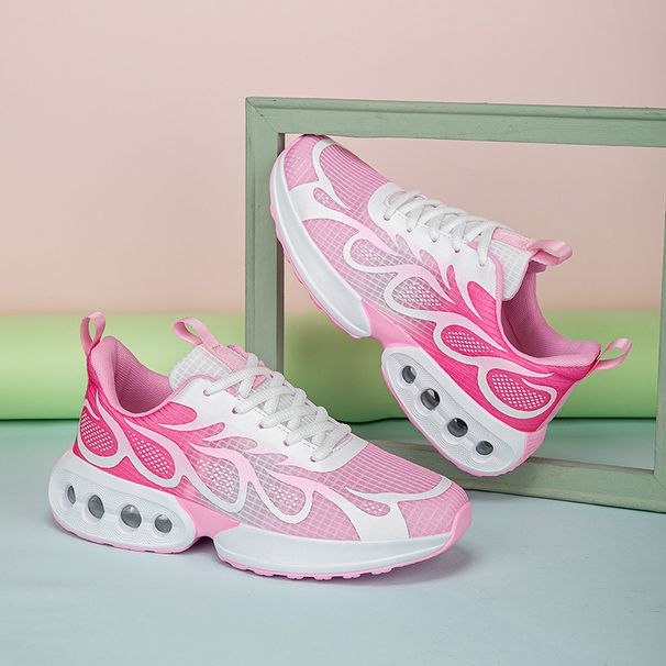 New Outdoor Breathable Mesh Sports Shoes For Women, Casual Shoes For Students, Lightweight Travel And Running Shoes_vogvips.com