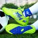 Cristiano Ronaldo Professional Soccer Shoes Men With Rotating Buckle, Breathable Children Teenagers, Boys' TF Cleats For_vogvips.com