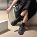 Mesh Ballet Flats - Rhinestone Embellished & Breathable (Women's Low Heel Shoes, Fashionable, Versatile For Summer)_vogvips.com