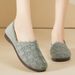 Women's Casual Shoes One-pedal Mother Shoes Lazy Shoes Light And Comfortable Feet Women's Single Shoes_vogvips.com