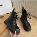 2024 Minimalist Lace-up Combat 5Cm Heel Platform Women Boots British Style Thick Sole Increase Height Casual BootsF2407_vogvips.com