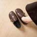 Loafers Women's Brock Suede Carved Small Leather Shoes_vogvips.com