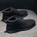 European Warm Series Martin 2025 New Autumn High Top Work British Boots Leather Men's Trendy Mid-top Shoes_vogvips.com