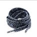Shoe Accessories flat personality trend accessories canvas sports white shoes suitable for the military control number one double layer_vogvips.com