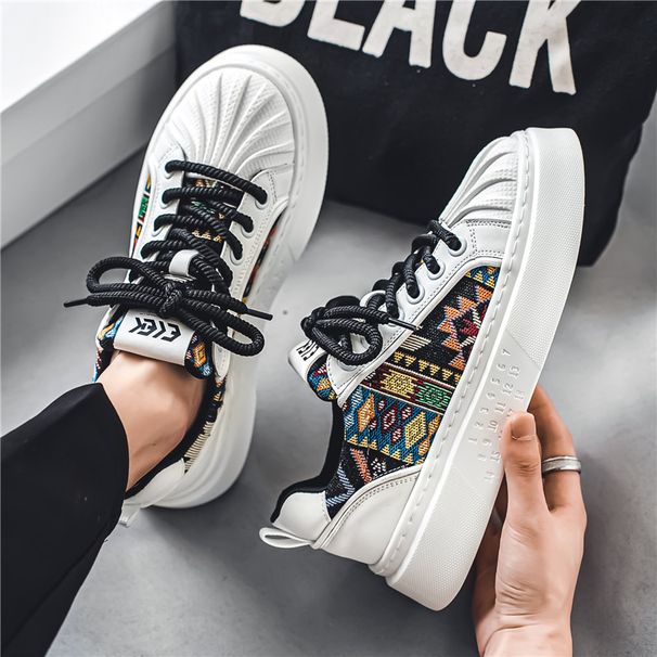 Men's Shoes 2025 Autumn Breathable Casual Shoes New Style Sports Men's Trendy Versatile Lightweight Shell Toe Men's Board Shoes_vogvips.com