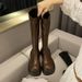 Z2023 Autumn Winter New Large Tube Plus Size Women, Thick Sole Brown Over-the-Knee Riding Boots For Petite Women_vogvips.com