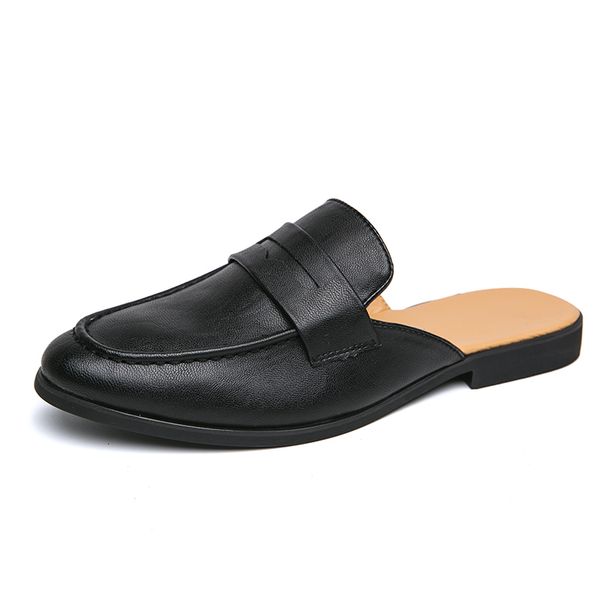 Autumn Hot Selling Lightweight Flat Walking For Commuting Versatile Leather Casual Shoes Classic Men's Loafers_vogvips.com