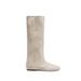 2026 British Style Retro Square Toe Martin For Women Autumn Winter New Fashion Versatile Wrinkled Slimming Slouch Boots_vogvips.com