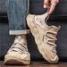 New Slip-on Large-size Men's Sneakers, Fashionable Casual With Toe Protection, Outdoor Breathable Sports Shoes_vogvips.com