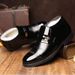 European Warm Series Winter Fleece-Lined Warm Thick Versatile Cotton Business Casual High-Top Leather Shoes Non-Slip Men's Dad Snow Boots_vogvips.com