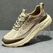 Summer Men's 2025 New Sports Men Lightweight Soft Sole Breathable Mesh Slip-On Casual Running Shoes_vogvips.com