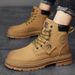 European Warm Series Men's Chunky Martin Autumn Winter High Top Work Boots British Style Height Increasing Shoes_vogvips.com