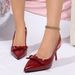 2025 Winter New Pointed Toe Closed-Toe Elastic Band Backless High-Heel Pumps, Direct Sale From Manufacturer, Foreign_vogvips.com
