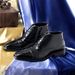 European Warm Series Plus Size 2025 New Autumn Winter Martin Low Tube Business Formal Leather Boots Men Fashion Shoes Side Zip_vogvips.com
