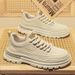 New Autumn Martin Men's Short Boots, Trendy Versatile Thick Soled Leather Workwear Shoes, Sports And Leisure Board Shoes_vogvips.com