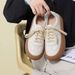Women's Shoes Naturally Curly Platform Shoes, Autumn New Arrival, Color Block, Versatile Casual Sports Shoes, Retro German Training Shoes_vogvips.com