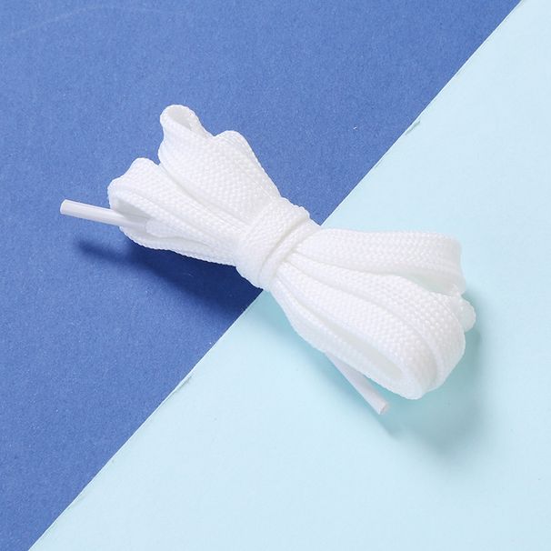 Double layer flat LACES polyester board shoes canvas shoes shoe LACES rope pair_vogvips.com