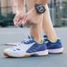 Women's Shoes Badminton Shoes Competition Training Shoes Couple Shoes Non Slip Wear Resistant Rubber Sole Tennis Shoes Men_vogvips.com