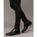 Youth Korean-style British Leather For Men, Business Formal Wedding Shoes, Pointed-toe Lace-up Men's With Internal_vogvips.com