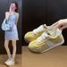 Little White Shoes Female And Female Students Leisure Sports Versatile Forrest Gump Shoes Street Shooting_vogvips.com