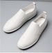Men's Shoes Leather Thick-soled Soft-soled Casual Shoes Round Head Foot Cover Men's Casual Leather Shoes_vogvips.com