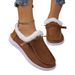 New Oversized Winter Soled Snow Boots Women, With Added Fleece And Thick Fur For Warmth. Large Size Sewn Bag_vogvips.com