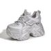 Thick Soled Dad For Women, Spring 2025 New Model, Rhinestone Fashionable Interior Height Increasing Women's Shoes,_vogvips.com