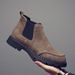 Chelsea Boots Leather Comfortable Breathable Retro Short Boots Casual Korean High-top Platform Men's Shoes_vogvips.com