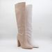 2025 Autumn Winter Pointed Toe Chunky Long Women's Fashion Over-the-Knee High Boots Mid Heel_vogvips.com