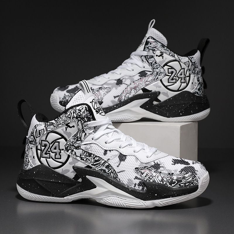 Mesh Basketball Me, Breathable Youth Studet Competitio Traiig Shoes, Practical No-Slip Sports Shoes For Men_vogvips.com
