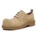 Vintage Tooling Shoes Mickey Big Head Derby Shoes Round Head Casual Thick Sole Heightening Martin Boots_vogvips.com