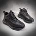 2024 Spring And Autumn European And American New Men's Casual Shoes Foreign Trade Large Size Embossed Lightweight 48 Size Casual Sports Men's Shoes_vogvips.com