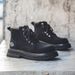Retro Rhubarb Boots Men's Big Head Martin Boots Men's Retro Single Boots Short Boots Locomotive Boots Thick Bottom_vogvips.com