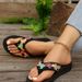 Large Size Women's Flip-flops Summer, Suitable For Indoor And Outdoor Use On The Beach, With A Comfortable Feel,_vogvips.com