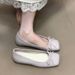 Lan Cabinet Hidden Wedge Butterfly Knot Shallow Gentle Loafers 2025 Summer New French Commuter Single Shoes For Women_vogvips.com
