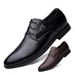 Embossed Grid Men's Shoes Casual Leather Shoes, Formal Leather Shoes Inner Height Increase Men's Shoes_vogvips.com